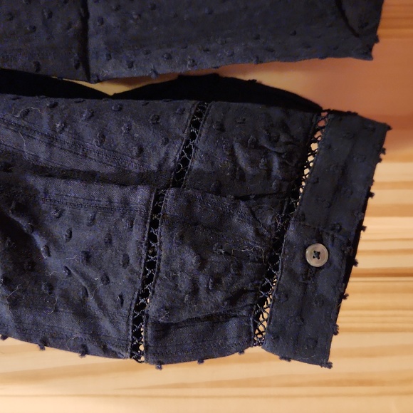 talbots|patterned blouse|large - Picture 4 of 4